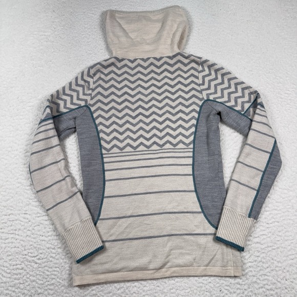 Smartwool Optic Frills Double Kint Pullover Sweater Women's Medium - Picture 5 of 11